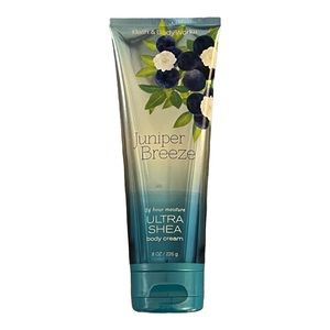Bath & Body Works Juniper Breeze Ultra Shea Body Cream 8oz HTF Rare Discontinued
